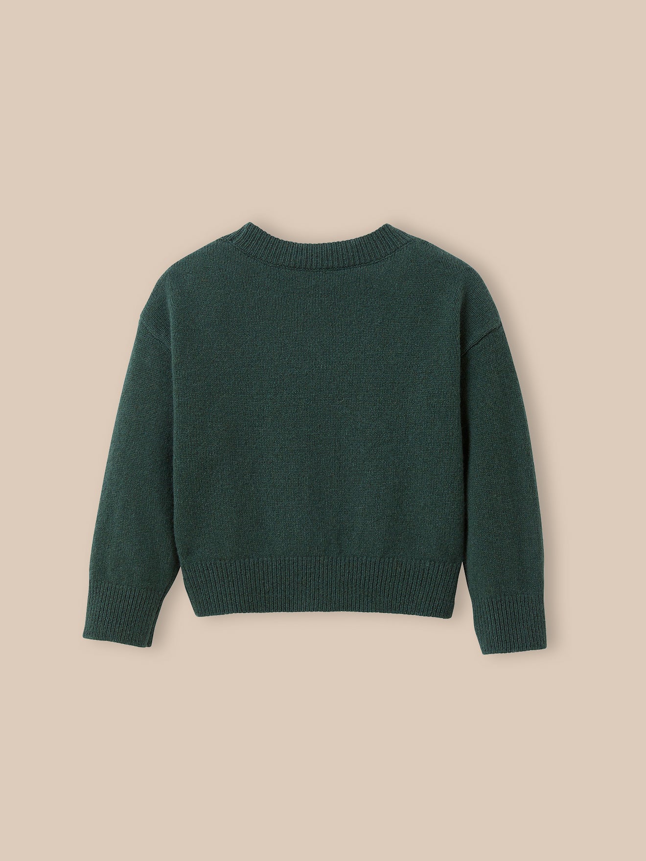 Mädchen-Cardigan, reine Merinowolle