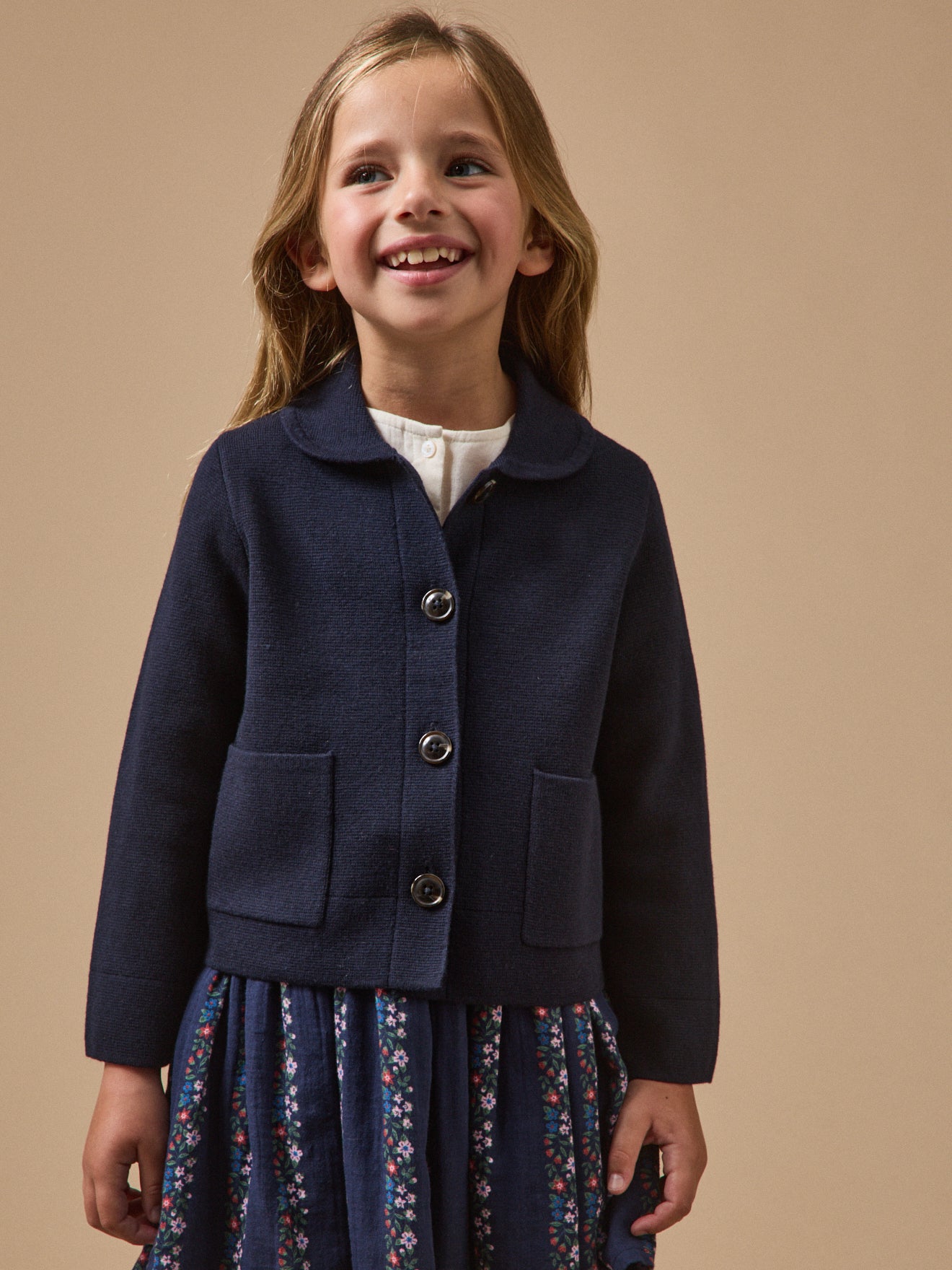 Cardigan en maille Milano Fille - collection Junior