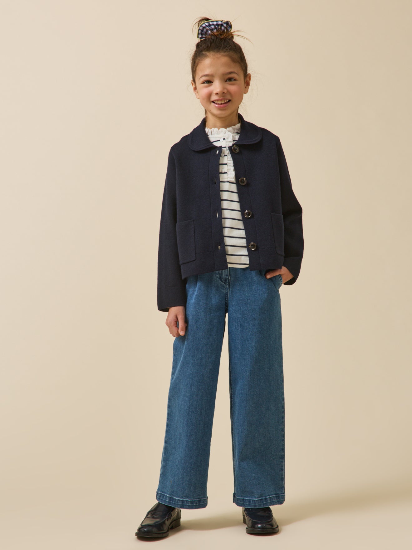 Cardigan en maille Milano Fille - collection Junior