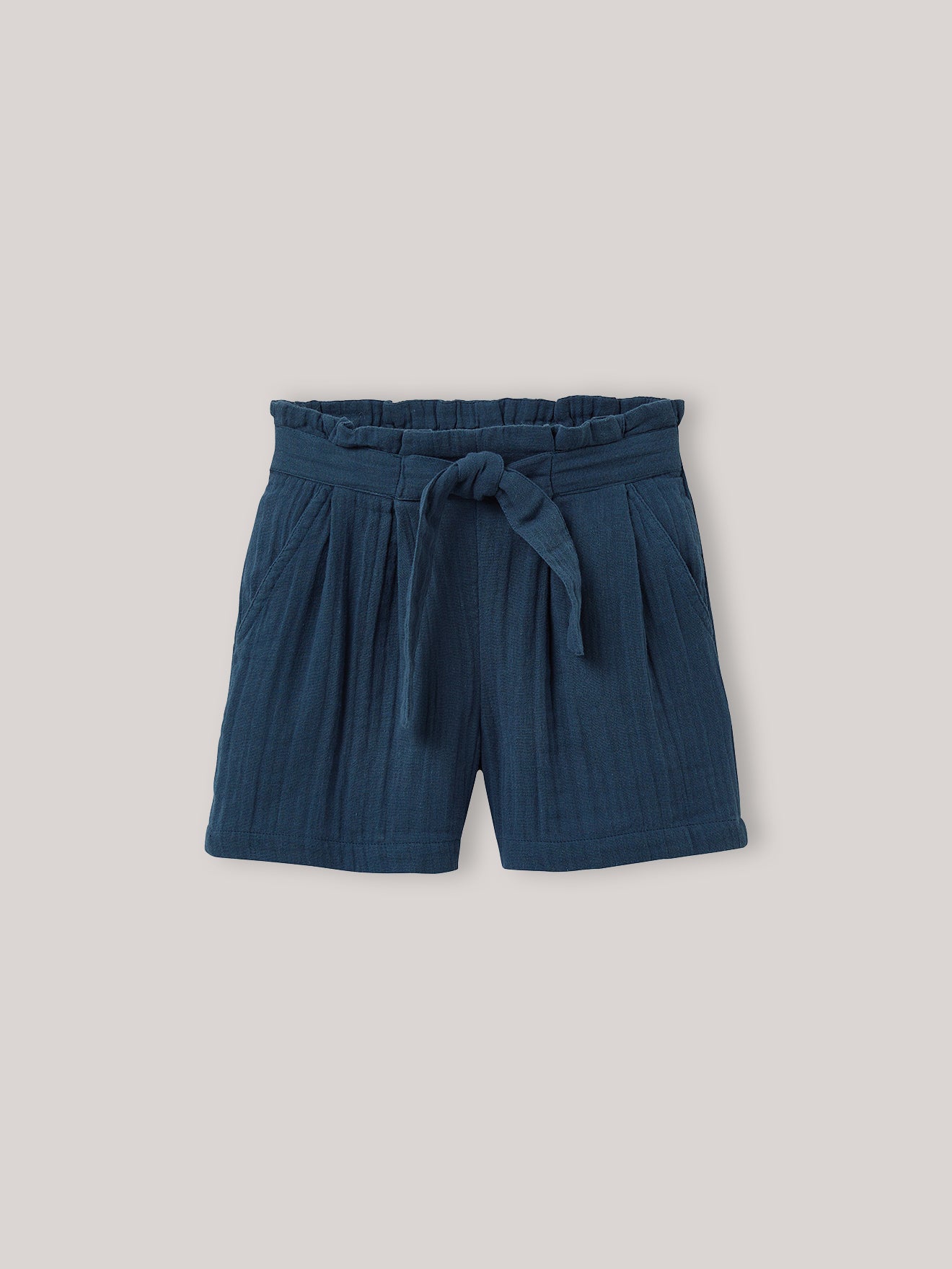 Mädchen-Shorts aus Bio-Baumwollgaze
