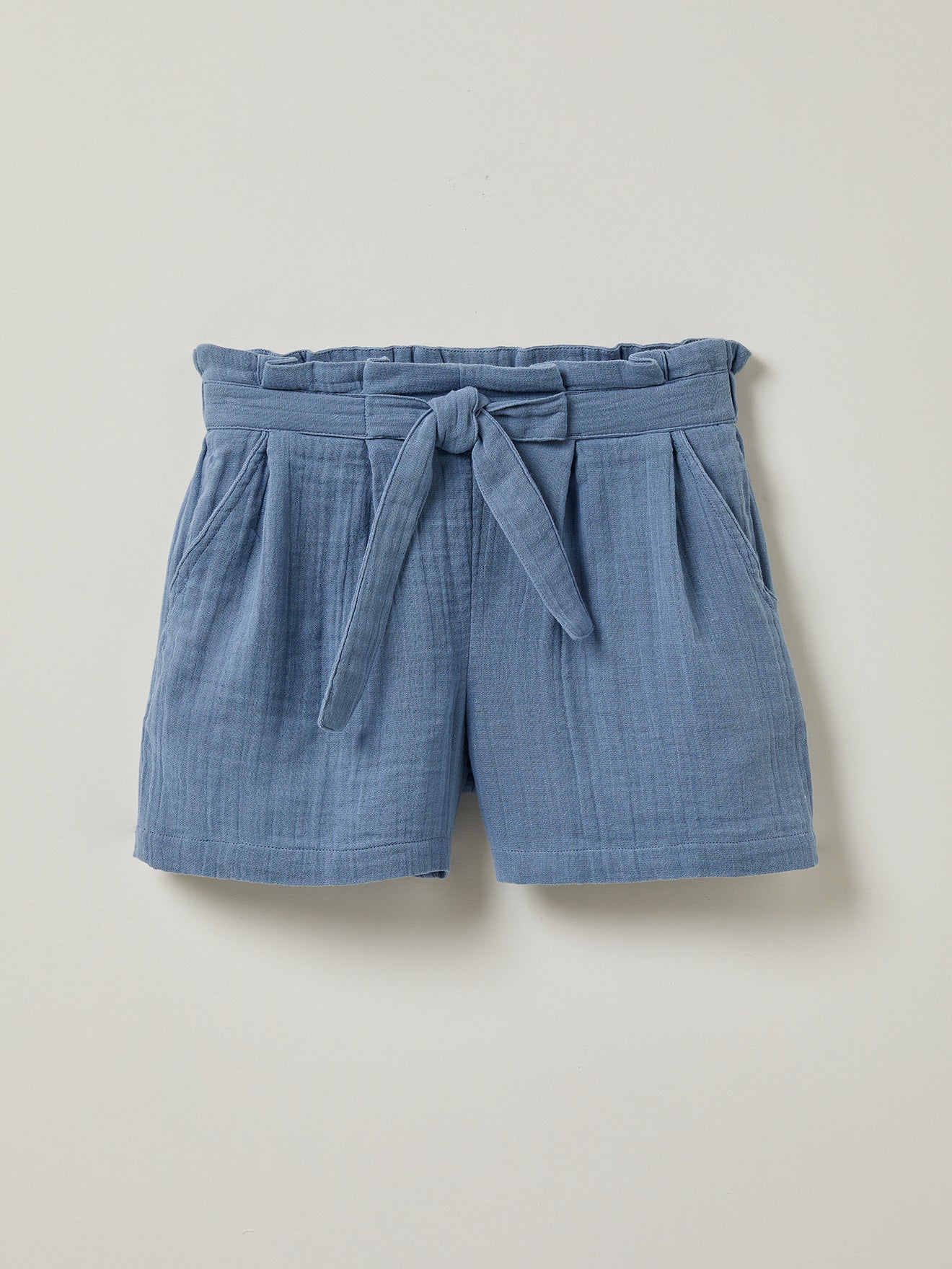 Mädchen-Shorts aus Bio-Baumwollgaze