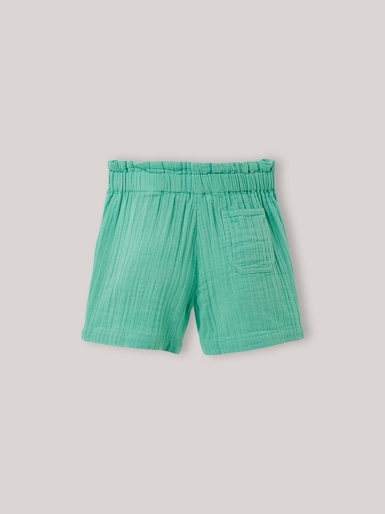Mädchen-Shorts aus Bio-Baumwollgaze
