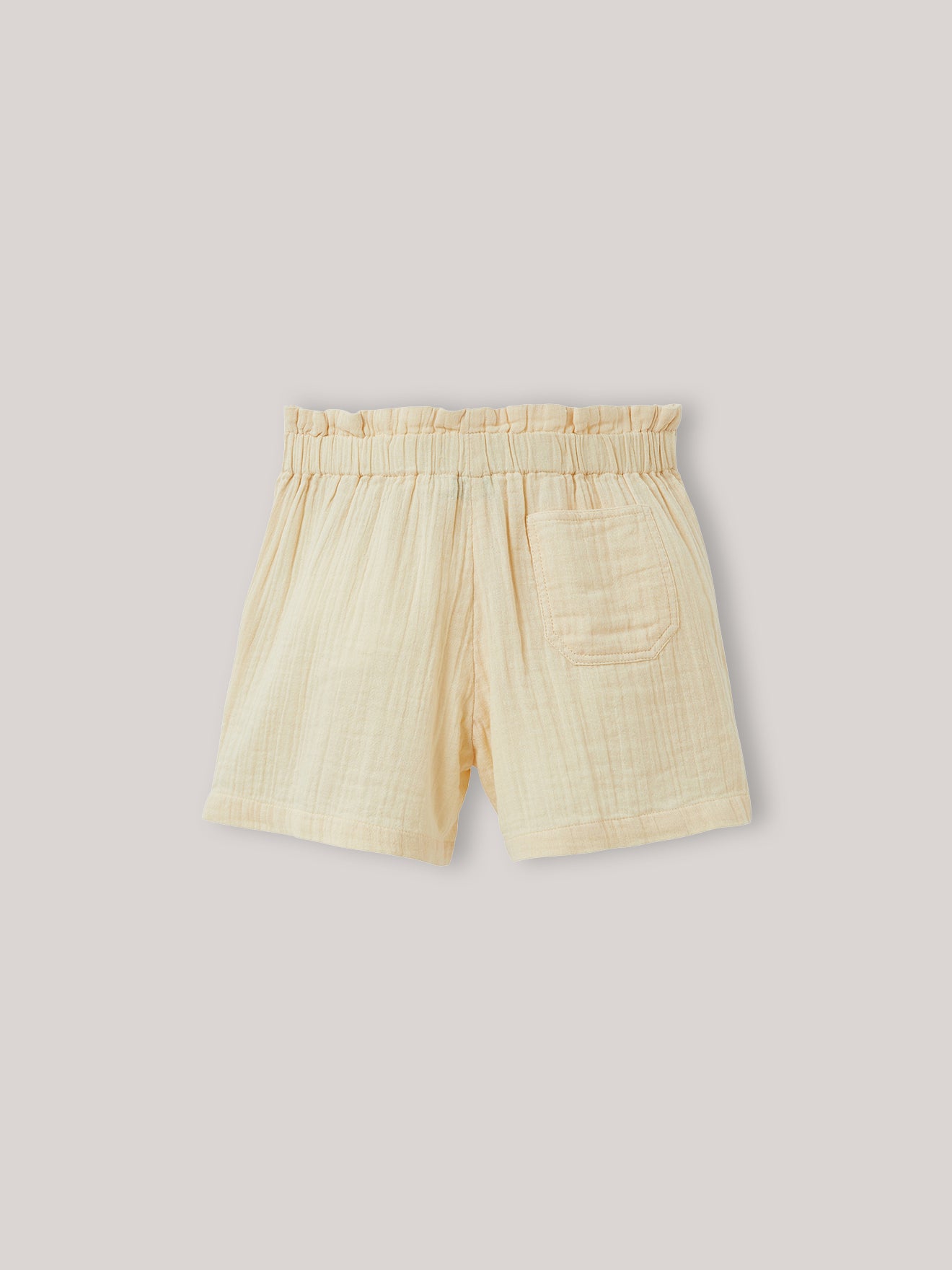 Short Fille en gaze de coton biologique