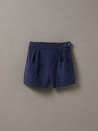 Mädchen-Shorts aus Velours