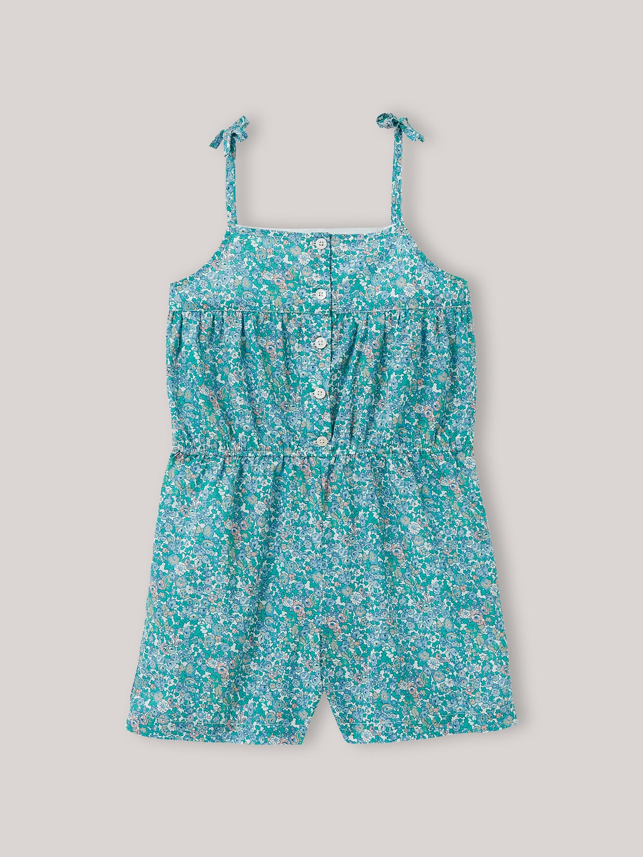 Mädchen-Overall aus Liberty®-Stoff « Harriet »