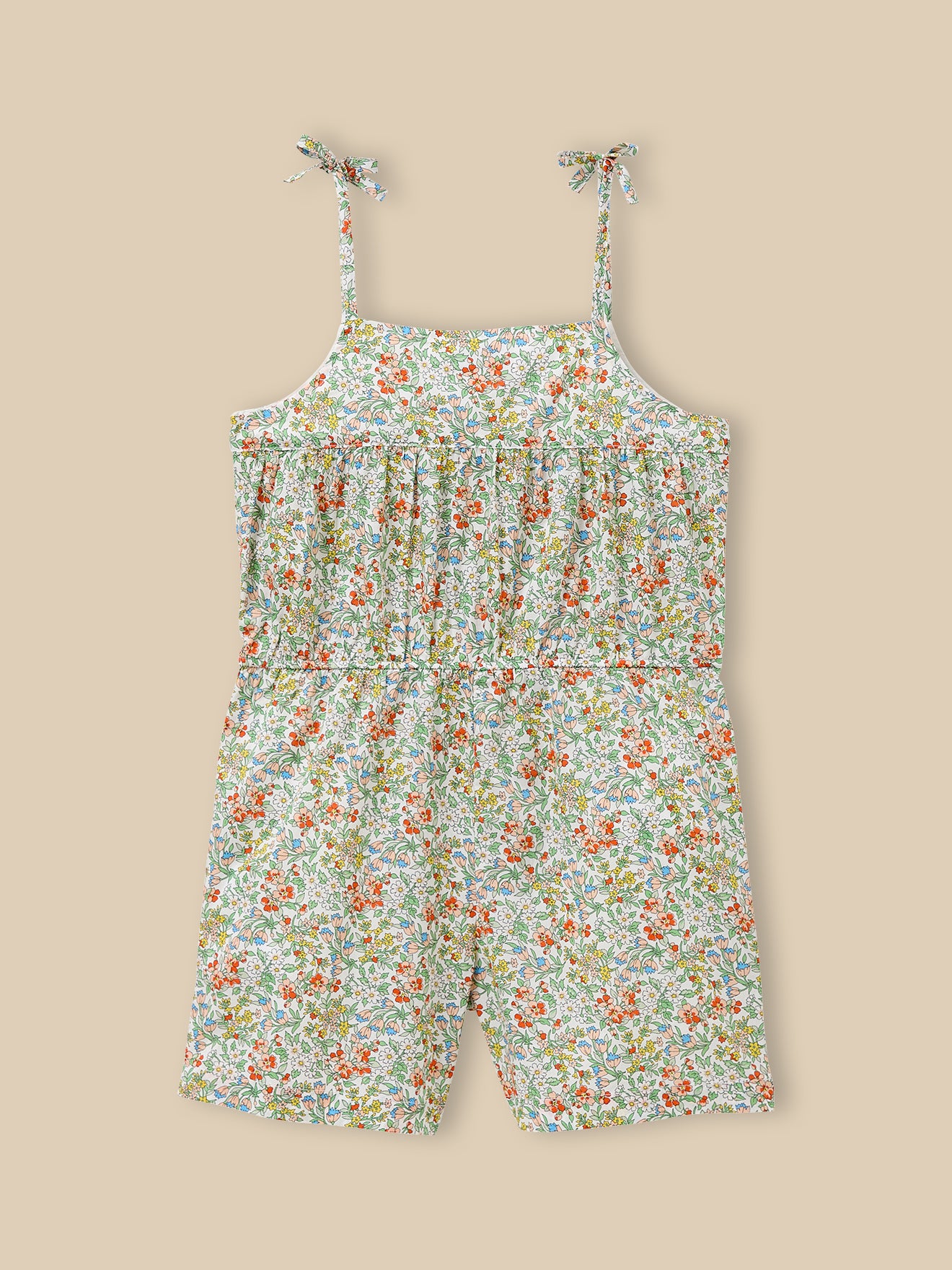 Combishort Fille tissu Liberty Harriet