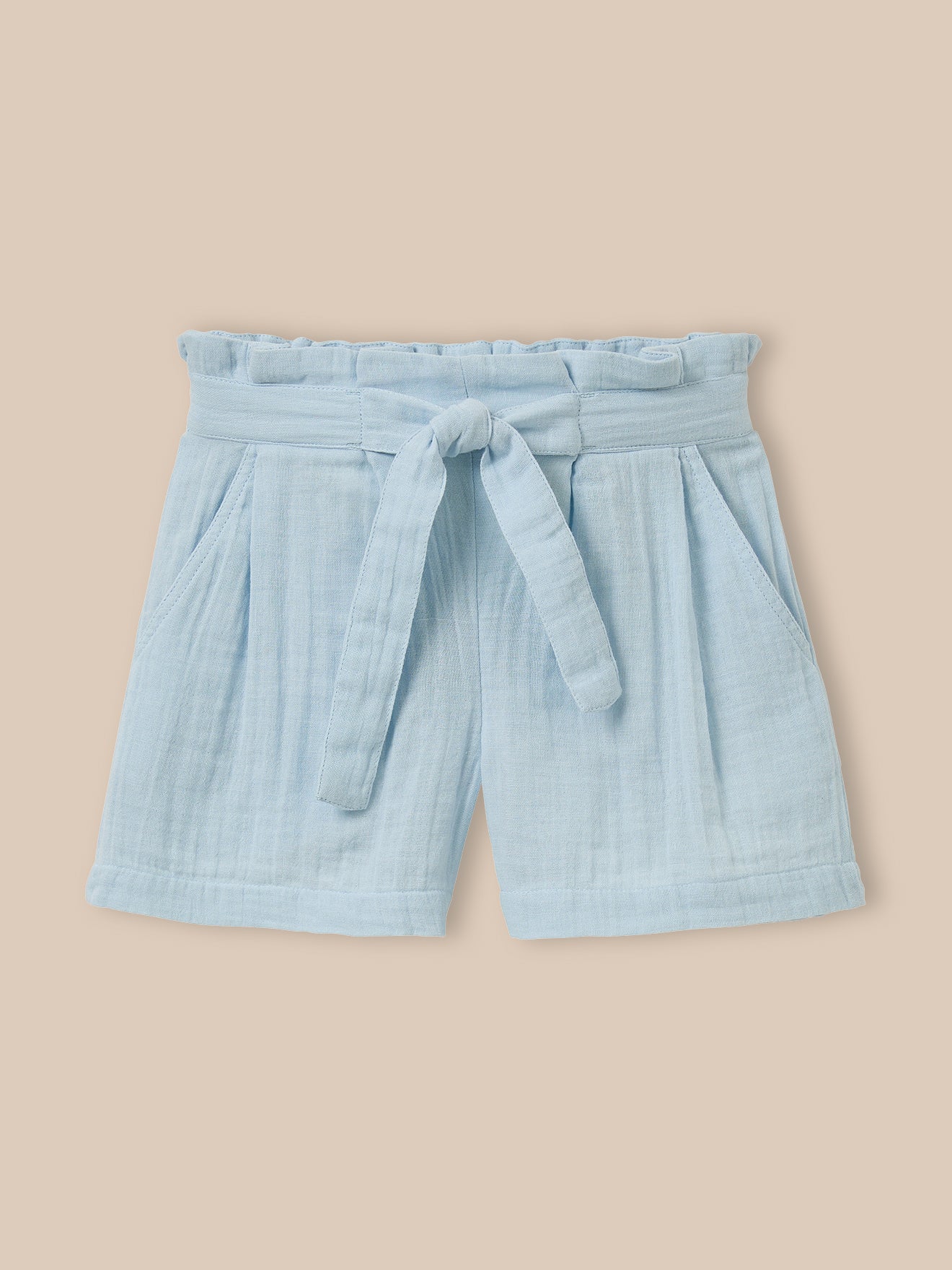 Short Fille en gaze de coton - Collection Junior