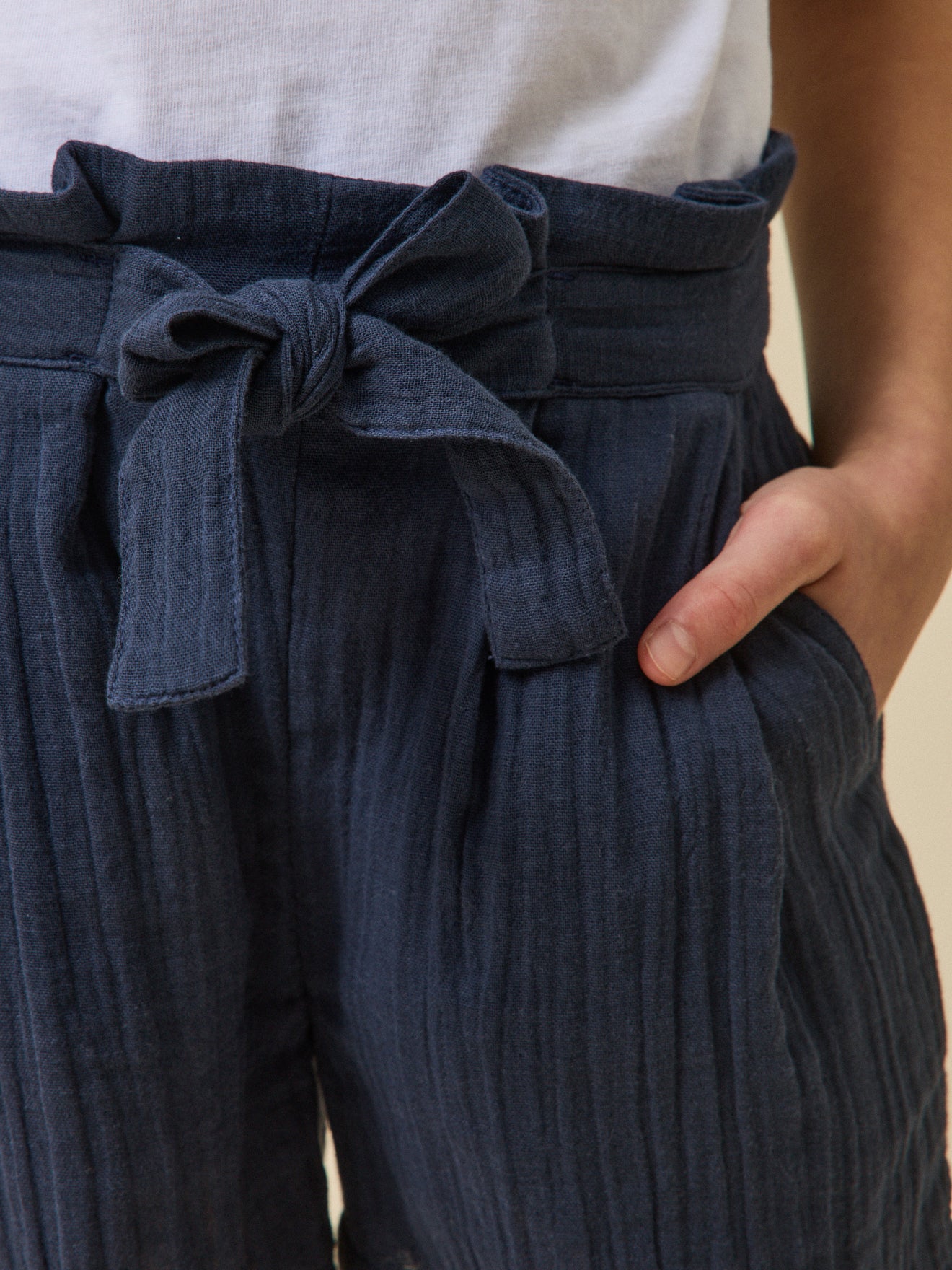 Mädchen-Shorts aus Baumwolllgaze – Kollektion « Junior »