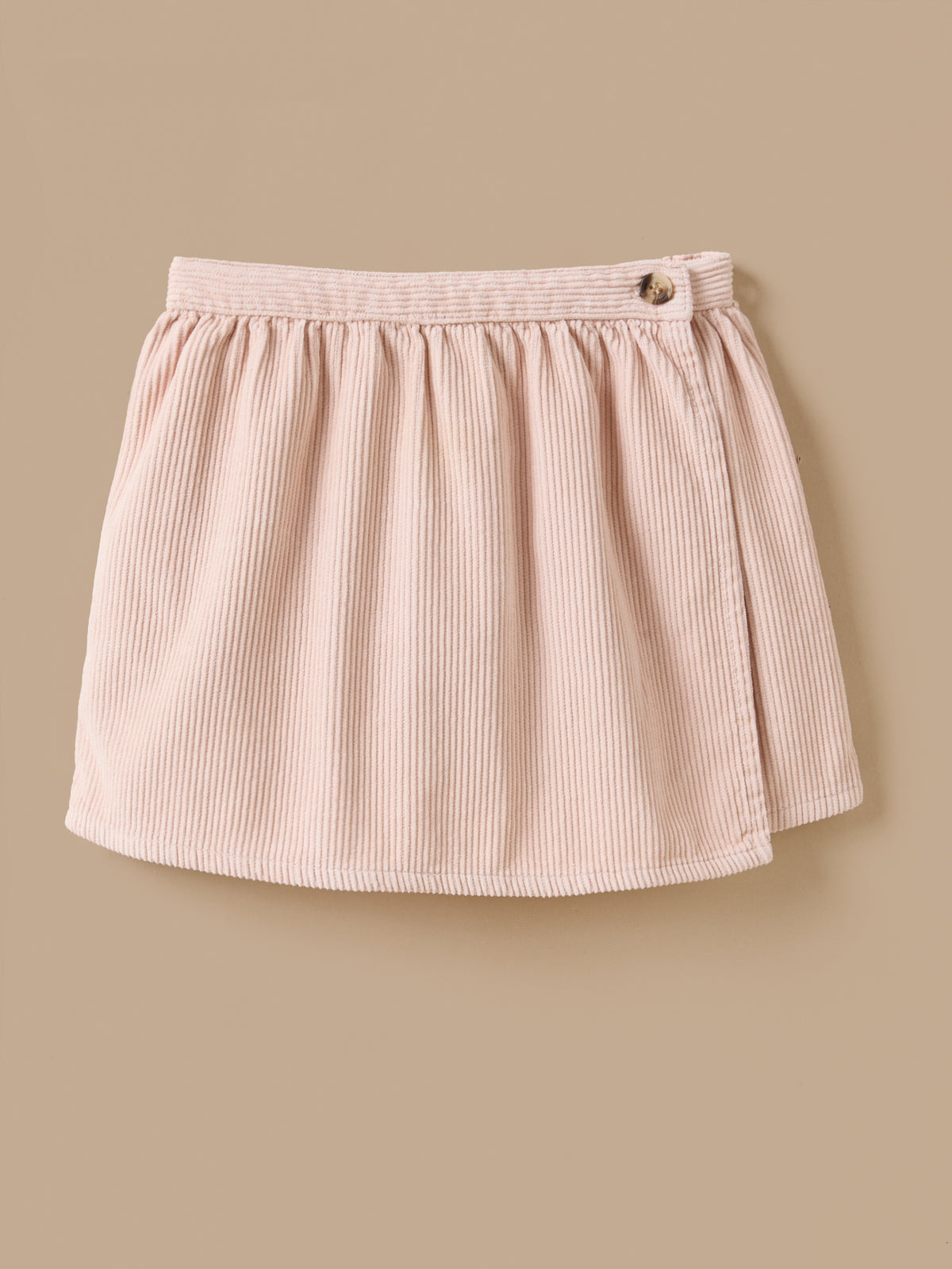 Jupe short en velours Fille