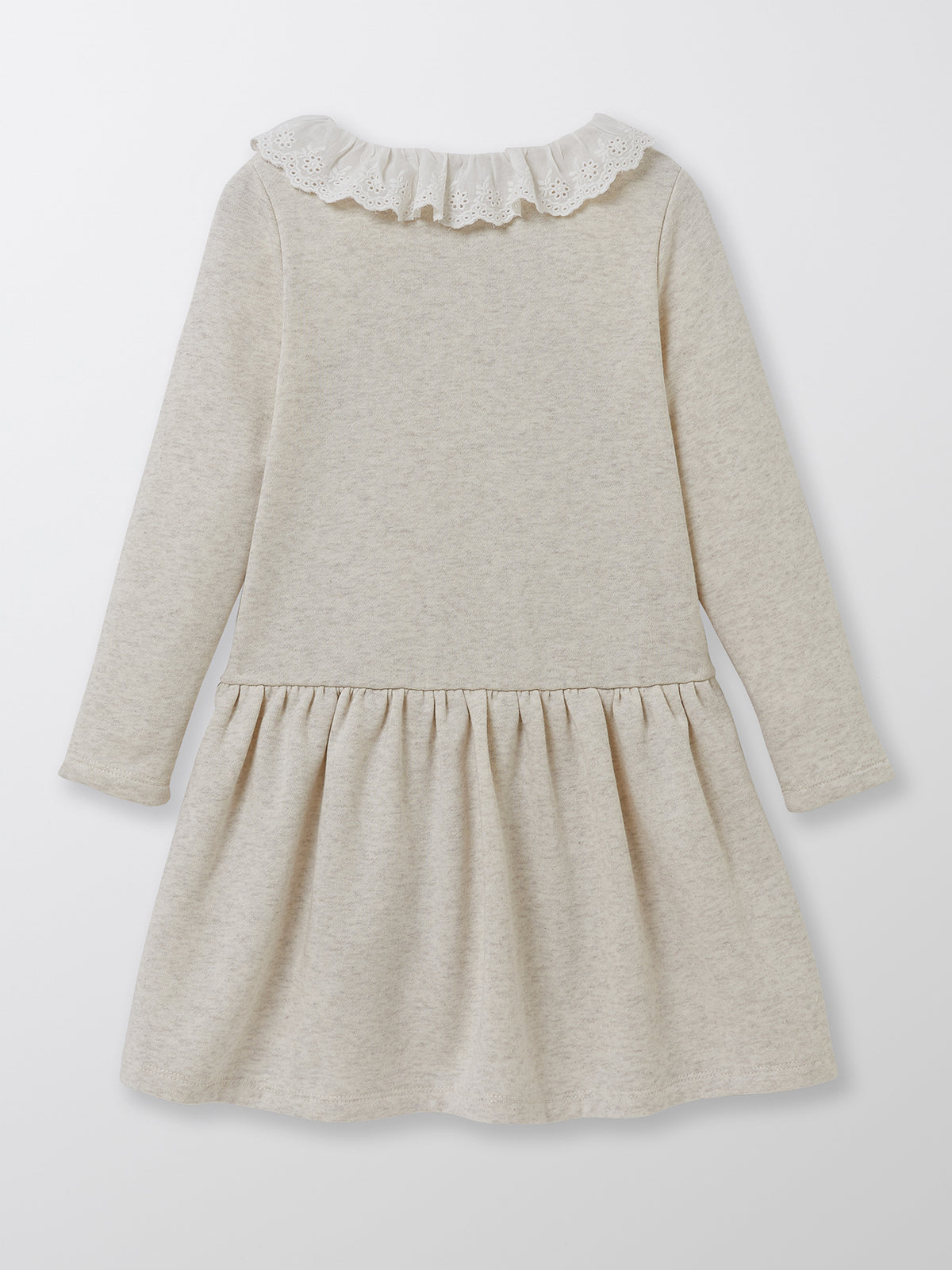 Mädchenkleid aus Molton, Bio-Baumwolle