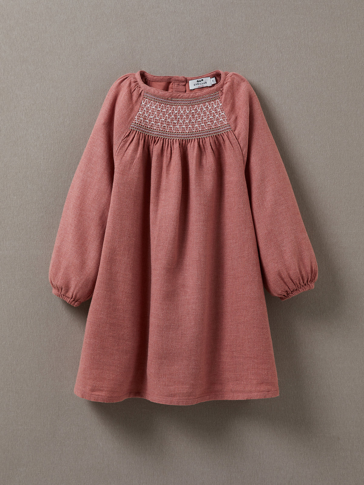 Robe Fille smockée