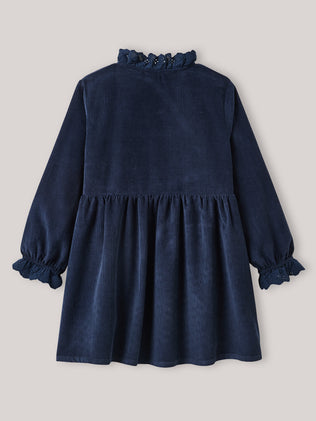 Mädchenkleid aus Velours