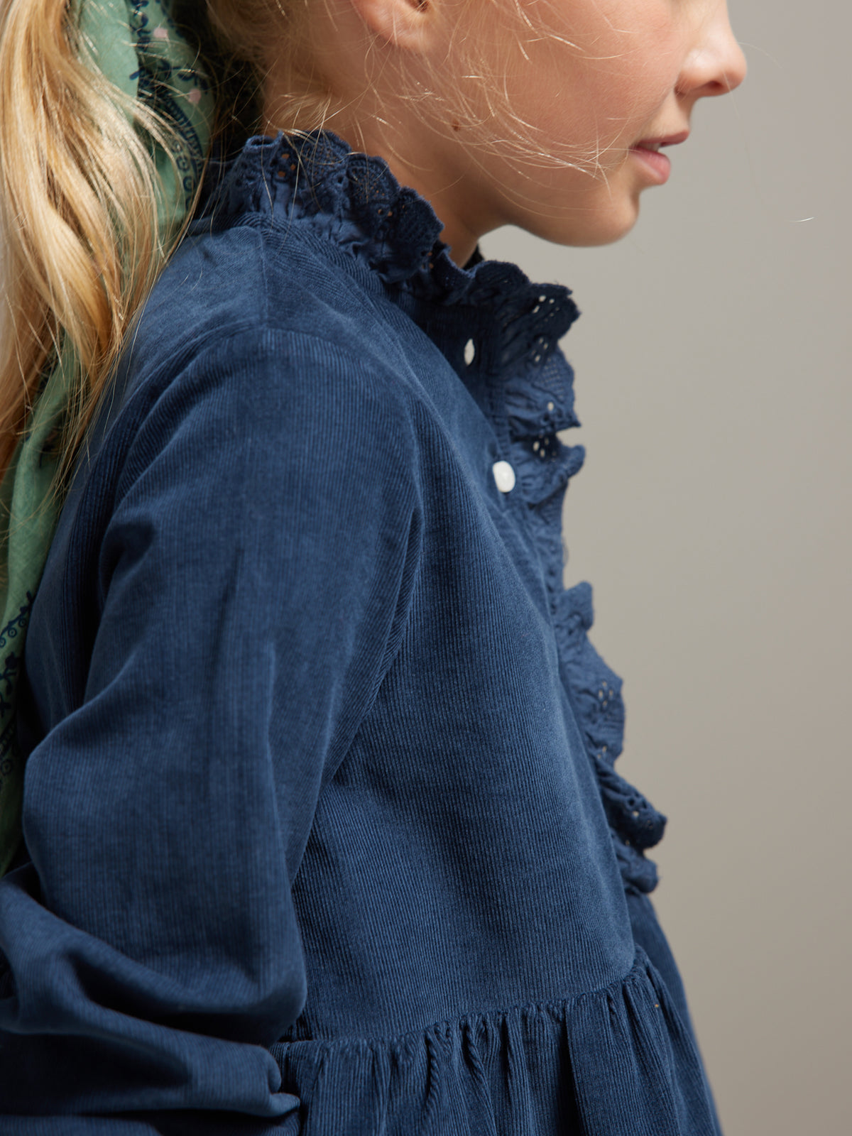 Robe Fille en velours