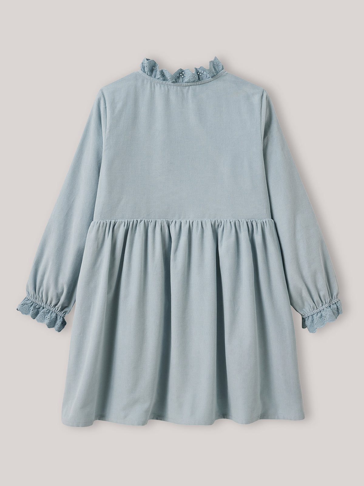 Mädchenkleid aus Velours