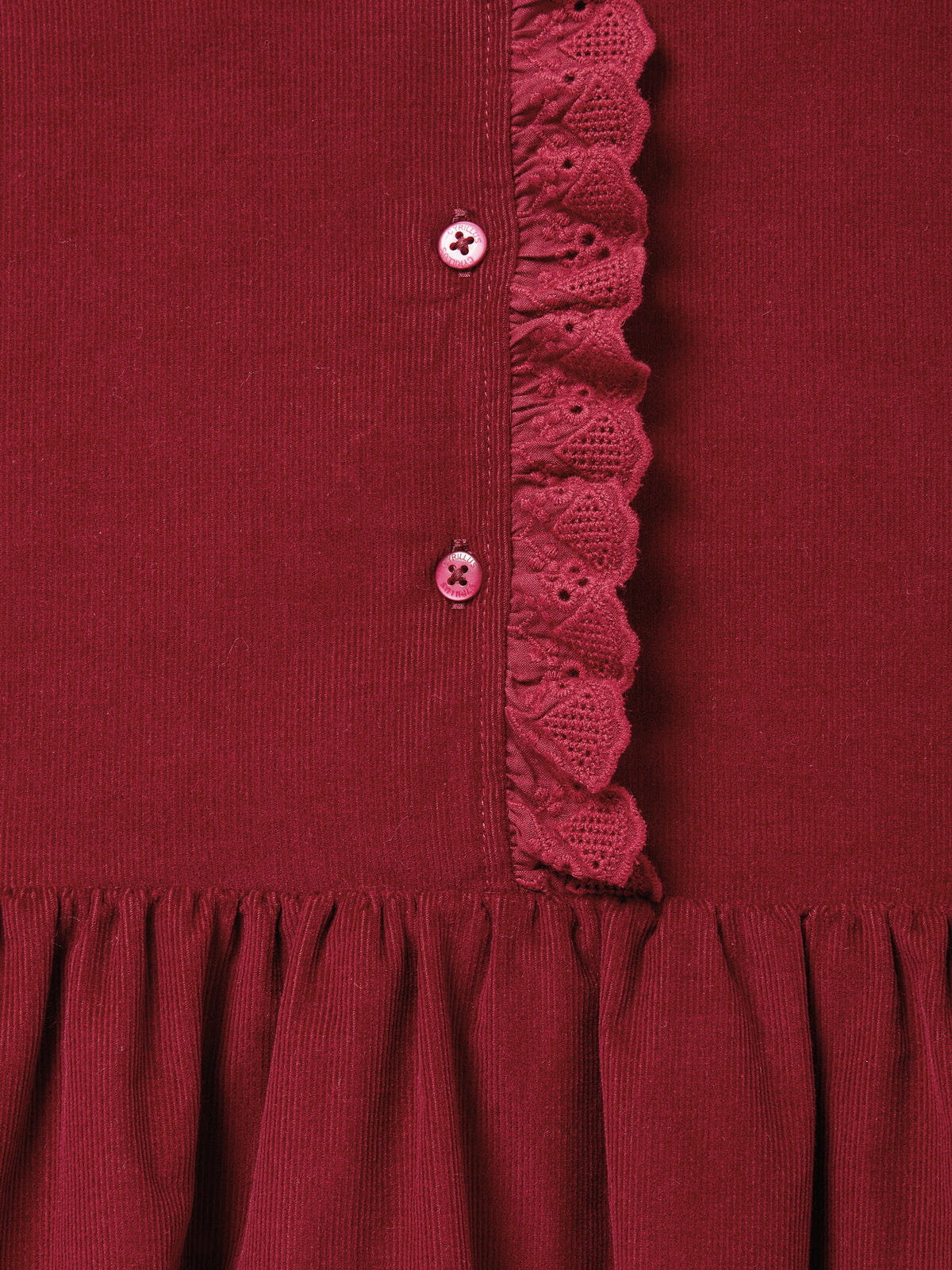 Robe Fille en velours
