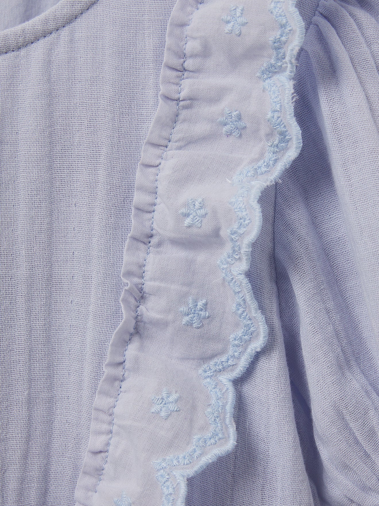 Robe Fille en gaze de coton biologique