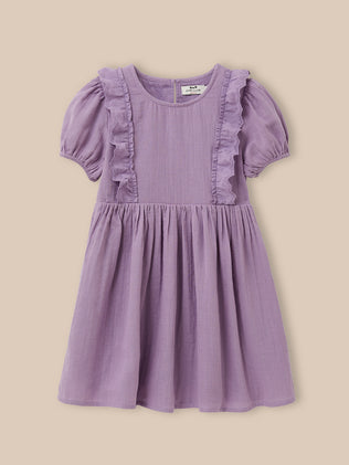 Robe Fille en gaze de coton biologique