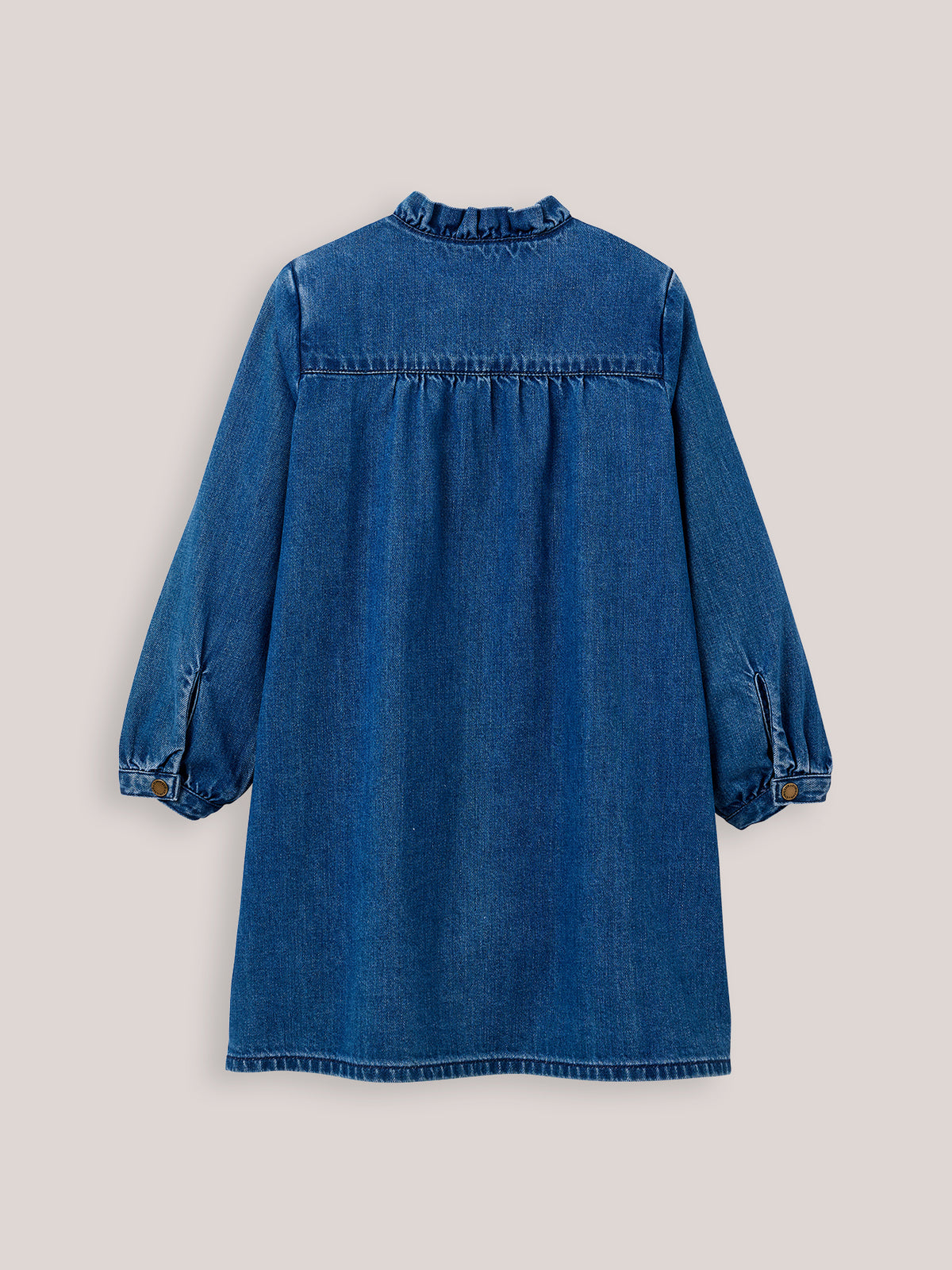 Robe chemise Fille en denim
