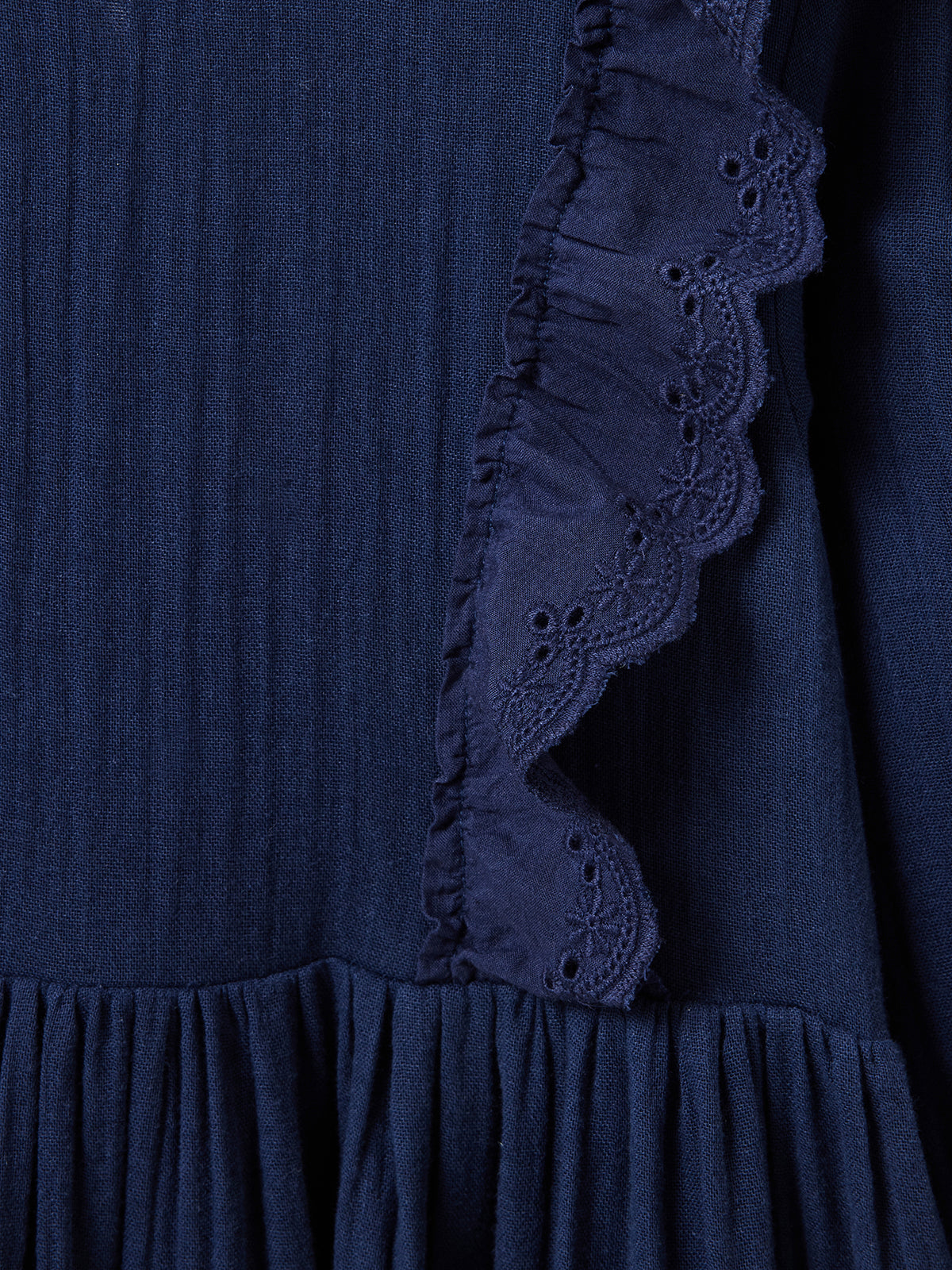 Robe Fille gaze de coton