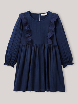 Robe Fille gaze de coton