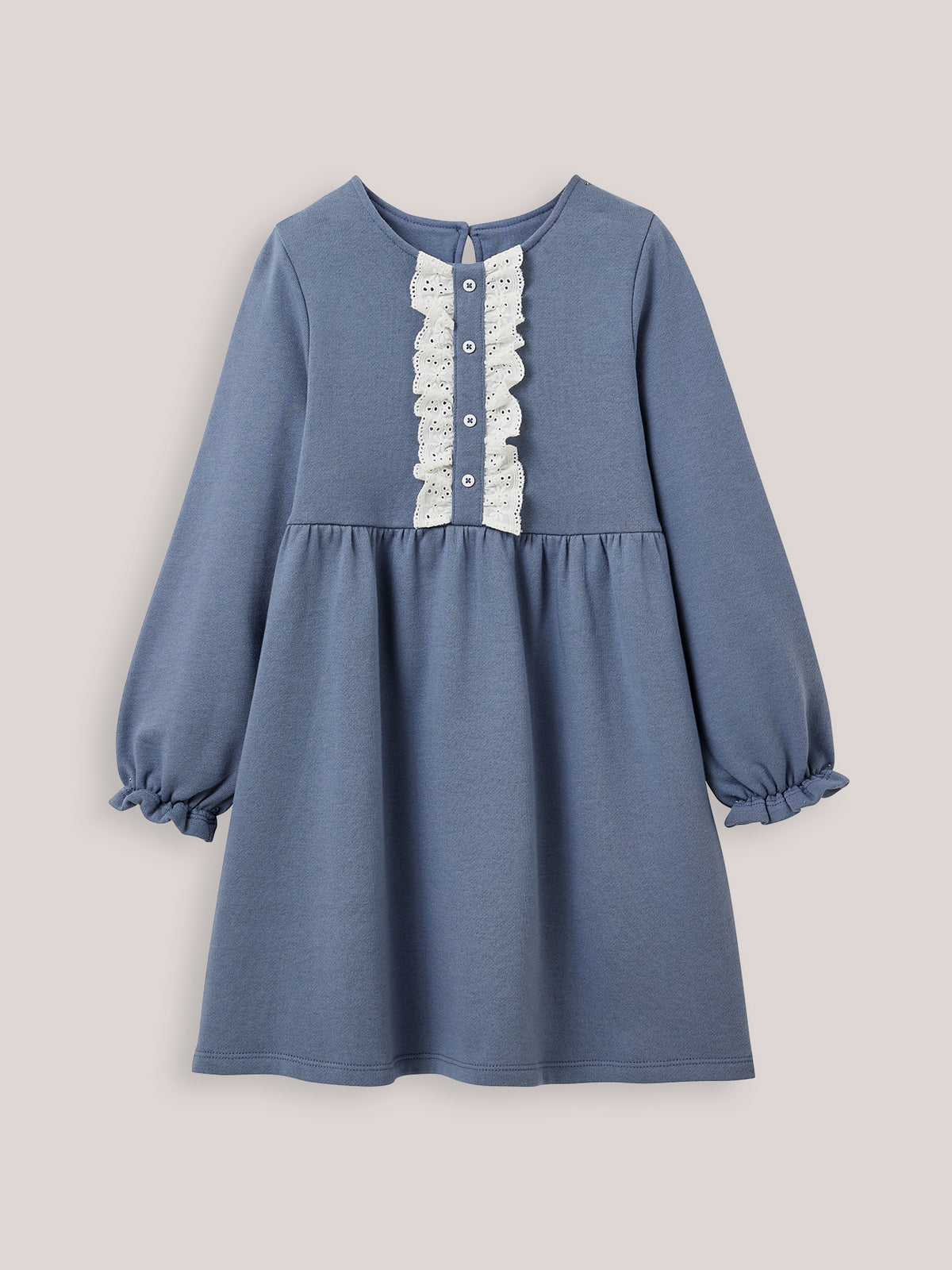 Robe en molleton Fille - Coton biologique