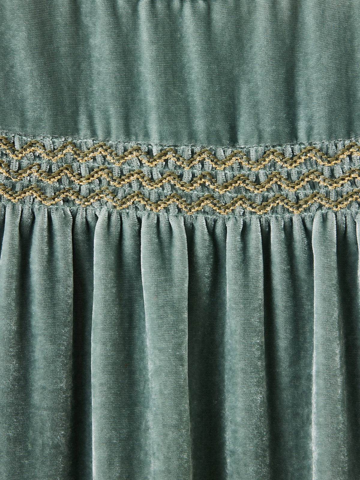 Mädchenkleid aus Velours – Weihnachtskollektion