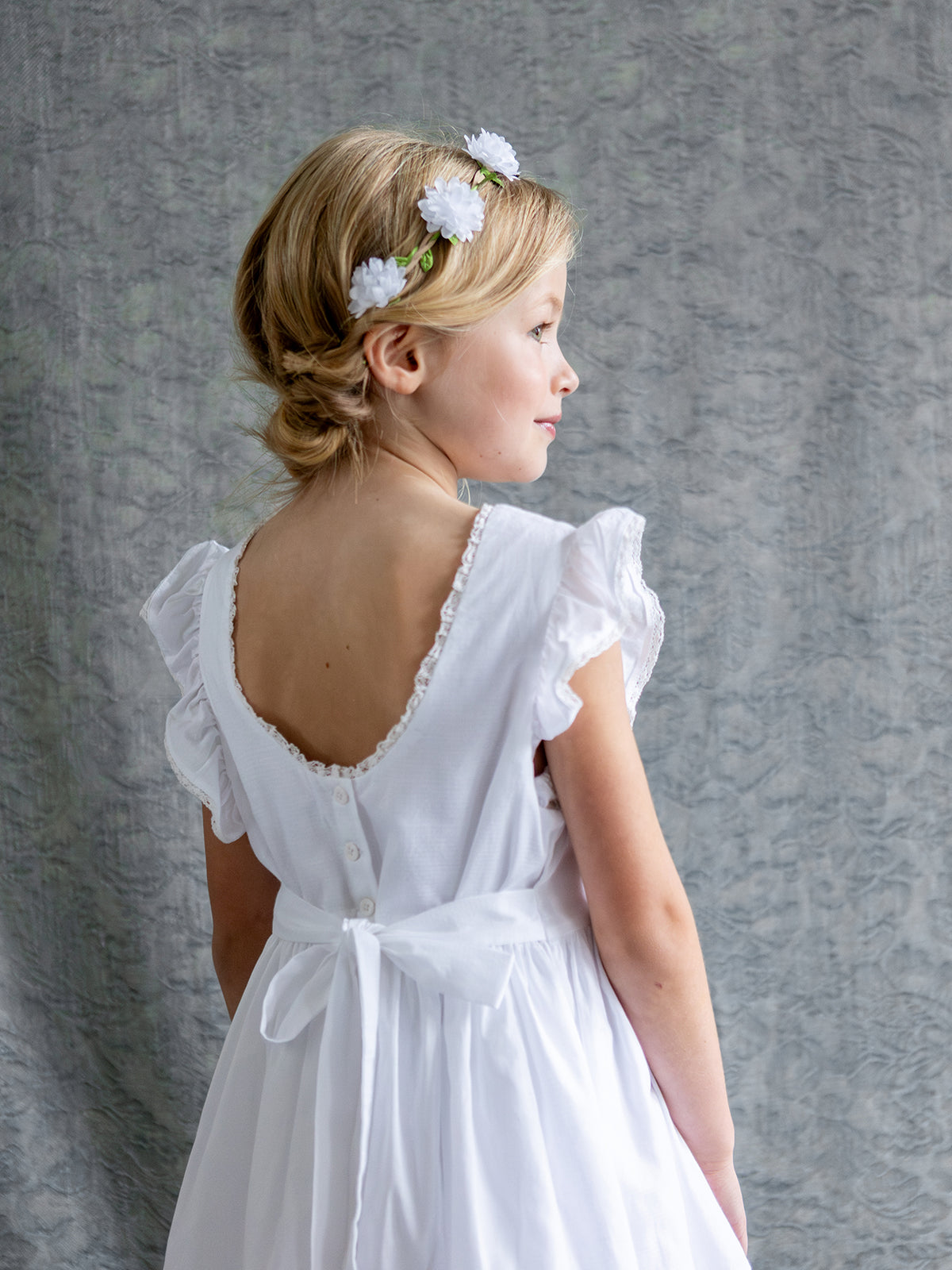 Robe trousseau Fille Romy - Cortège Arabesque