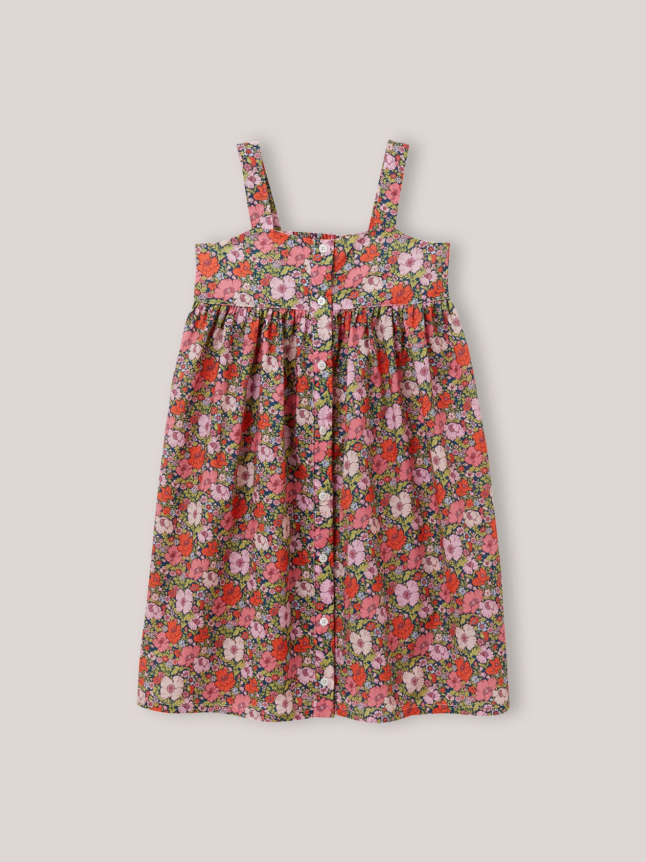 Mädchenkleid aus Liberty®-Stoff « Meadow Song »