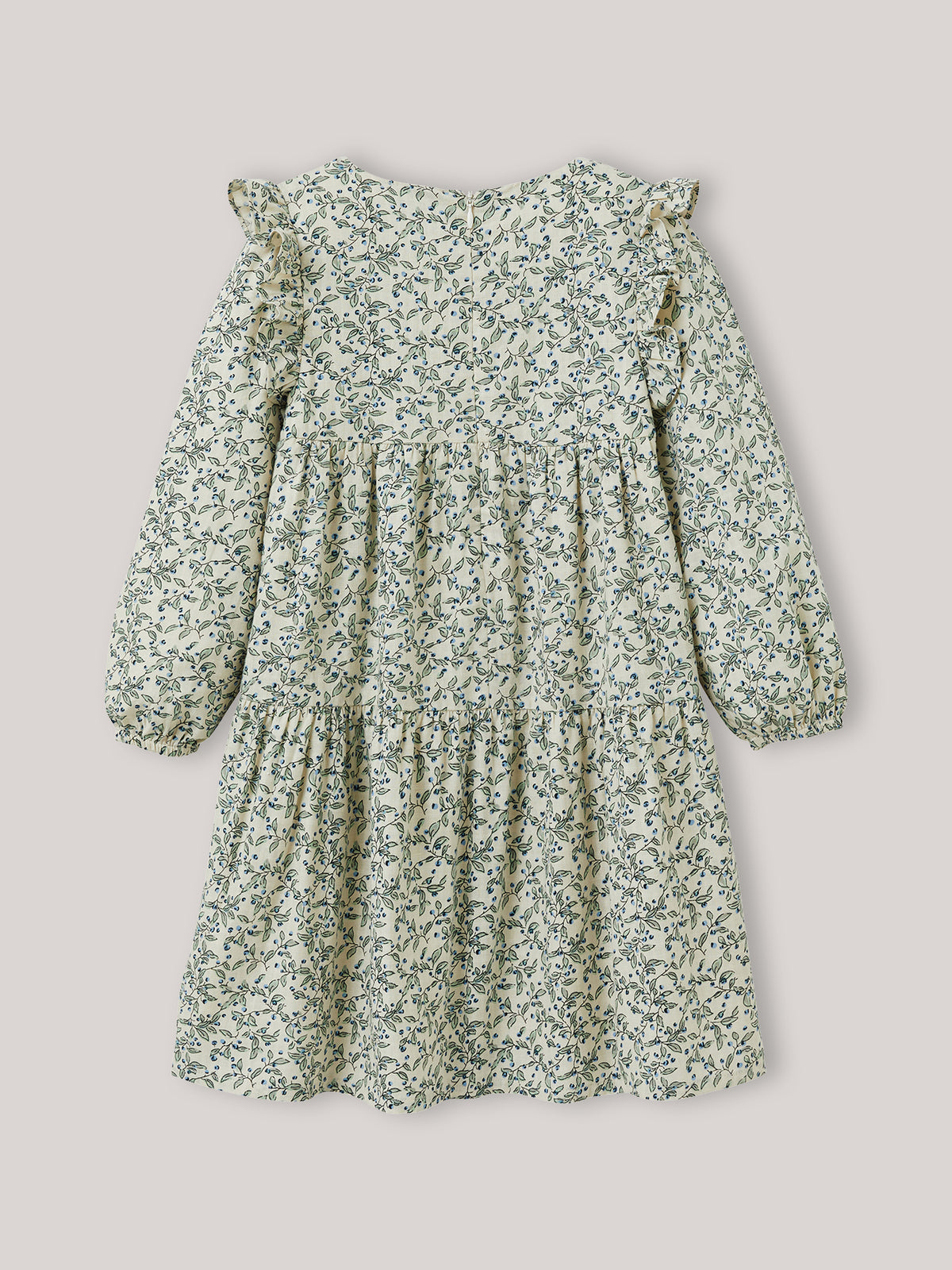 Mädchenkleid mit Druckmuster « Olivia »