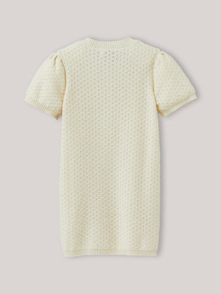 Mädchen-Strickkleid aus Baumwolle