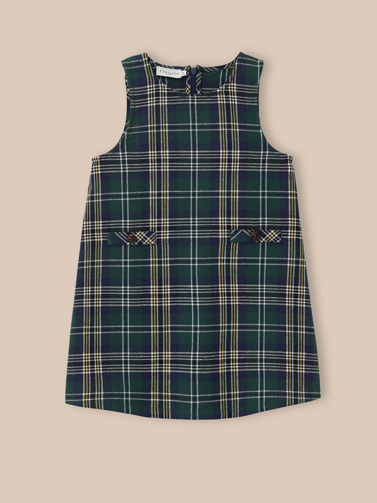 Mädchenkleid, ärmellos