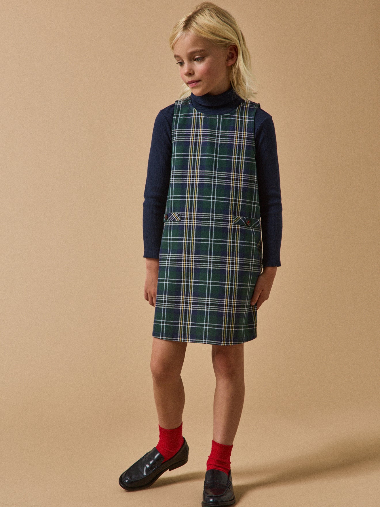 Mädchenkleid, ärmellos