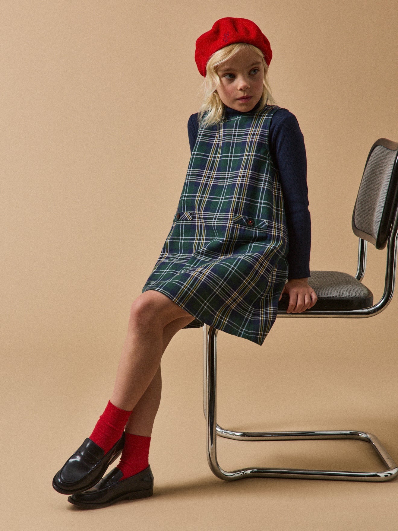 Mädchenkleid, ärmellos