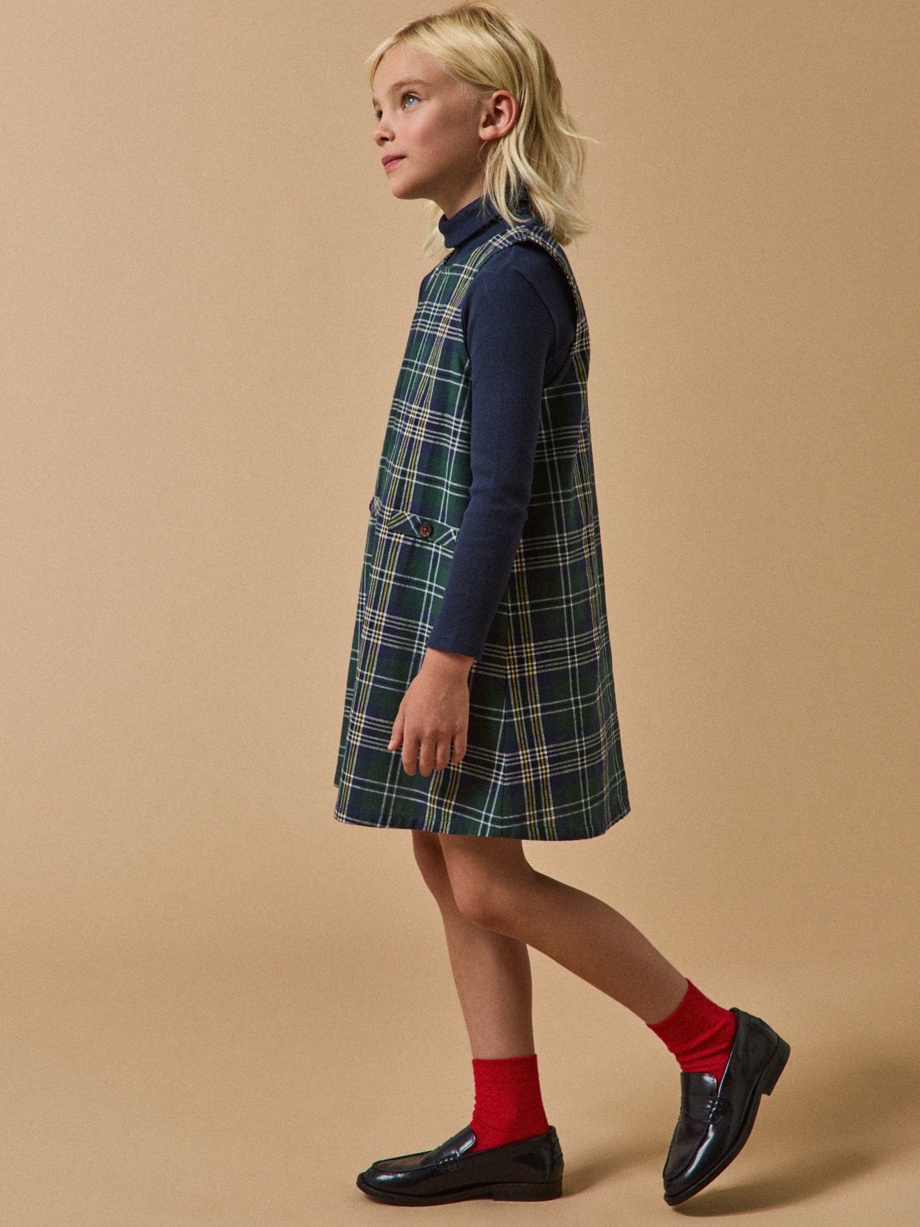 Mädchenkleid, ärmellos