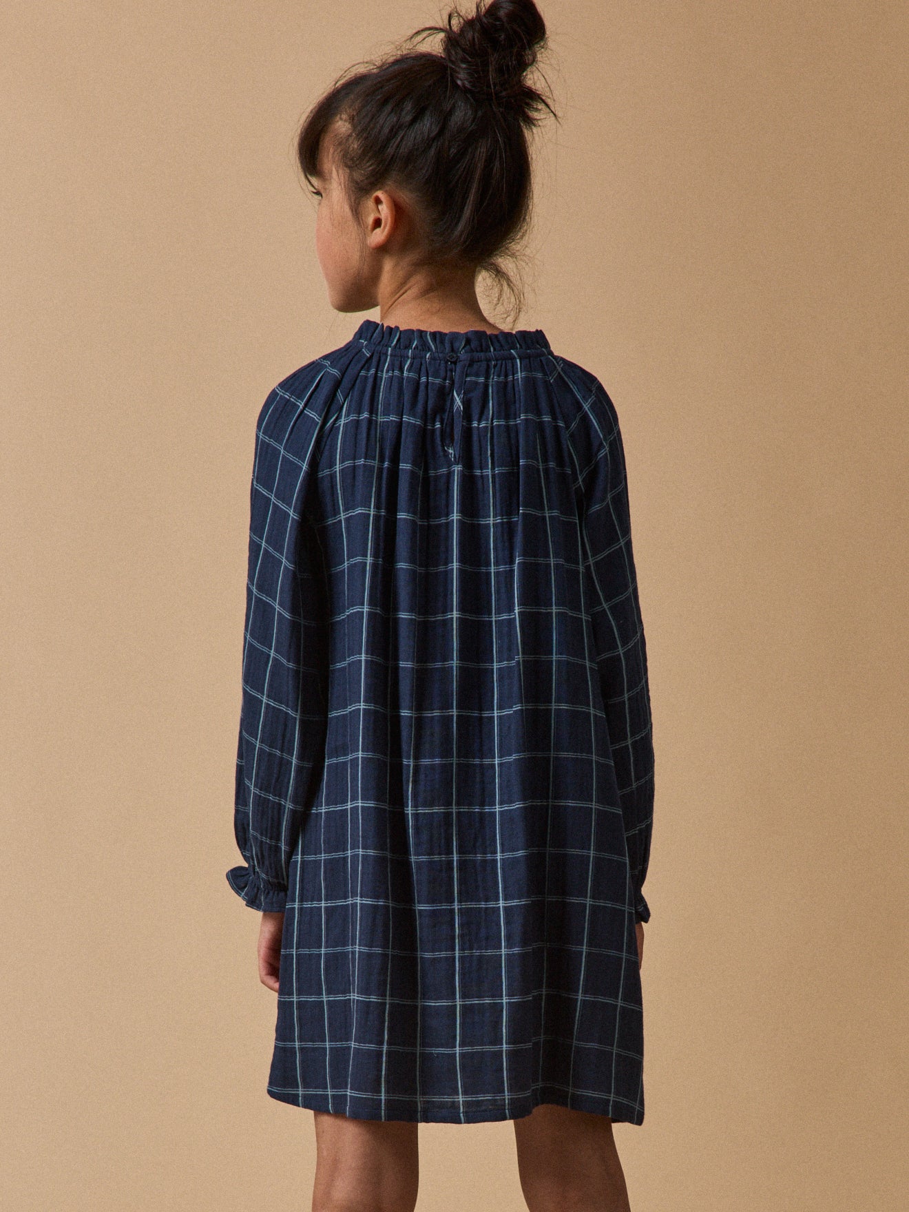 Robe en double gaze de coton Fille