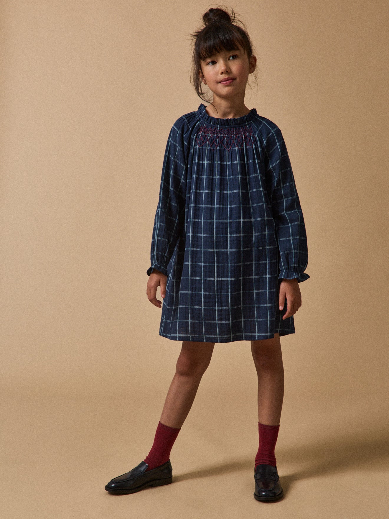 Mädchenkleid, aus Musselin