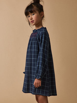 Robe en double gaze de coton Fille