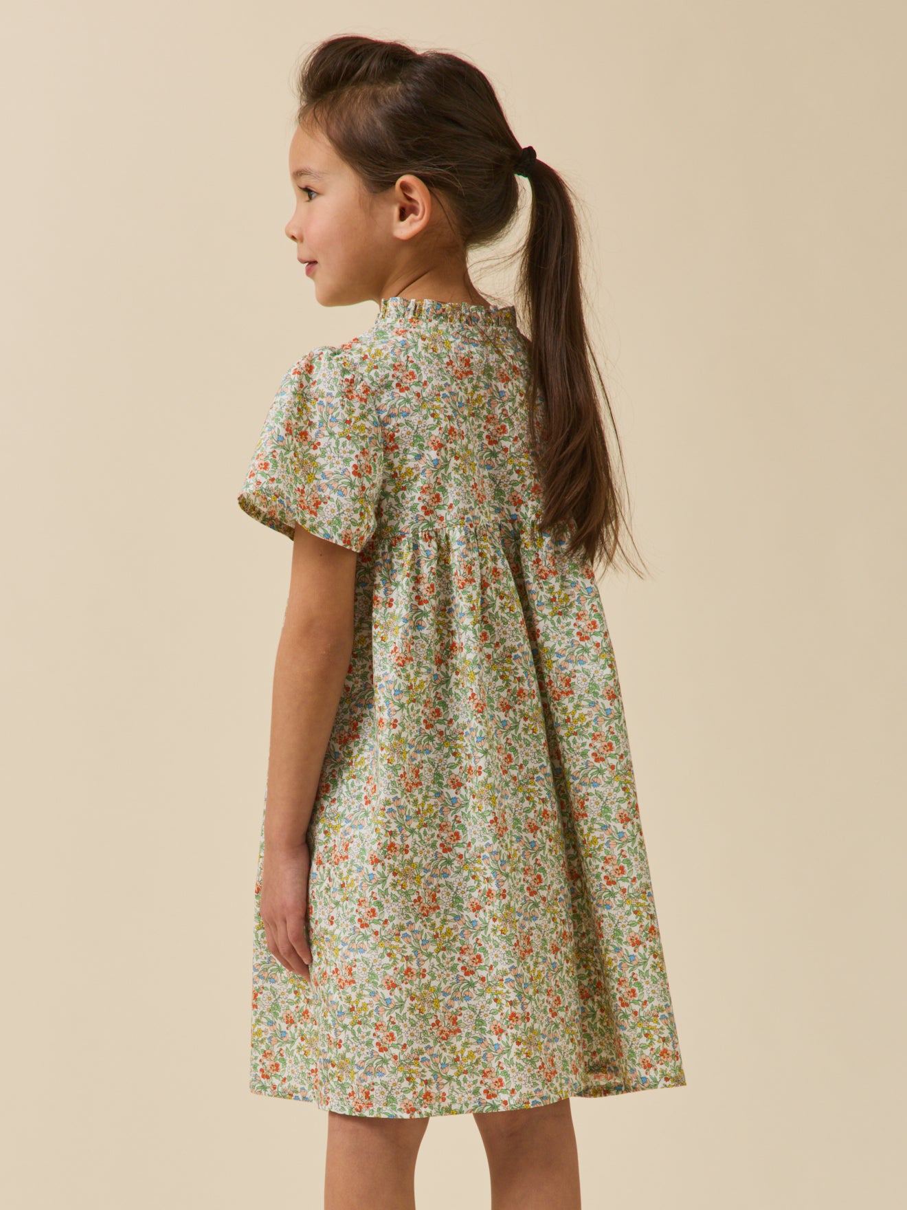 Robe en tissu Liberty Fille