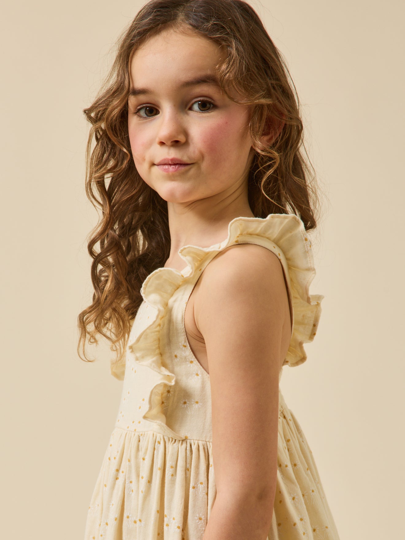 Mädchenkleid, Gänseblümchen