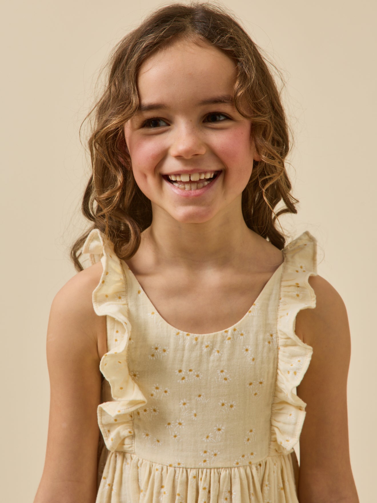 Mädchenkleid, Gänseblümchen