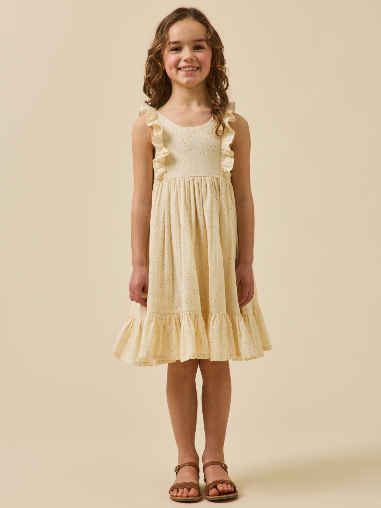 Mädchenkleid, Gänseblümchen