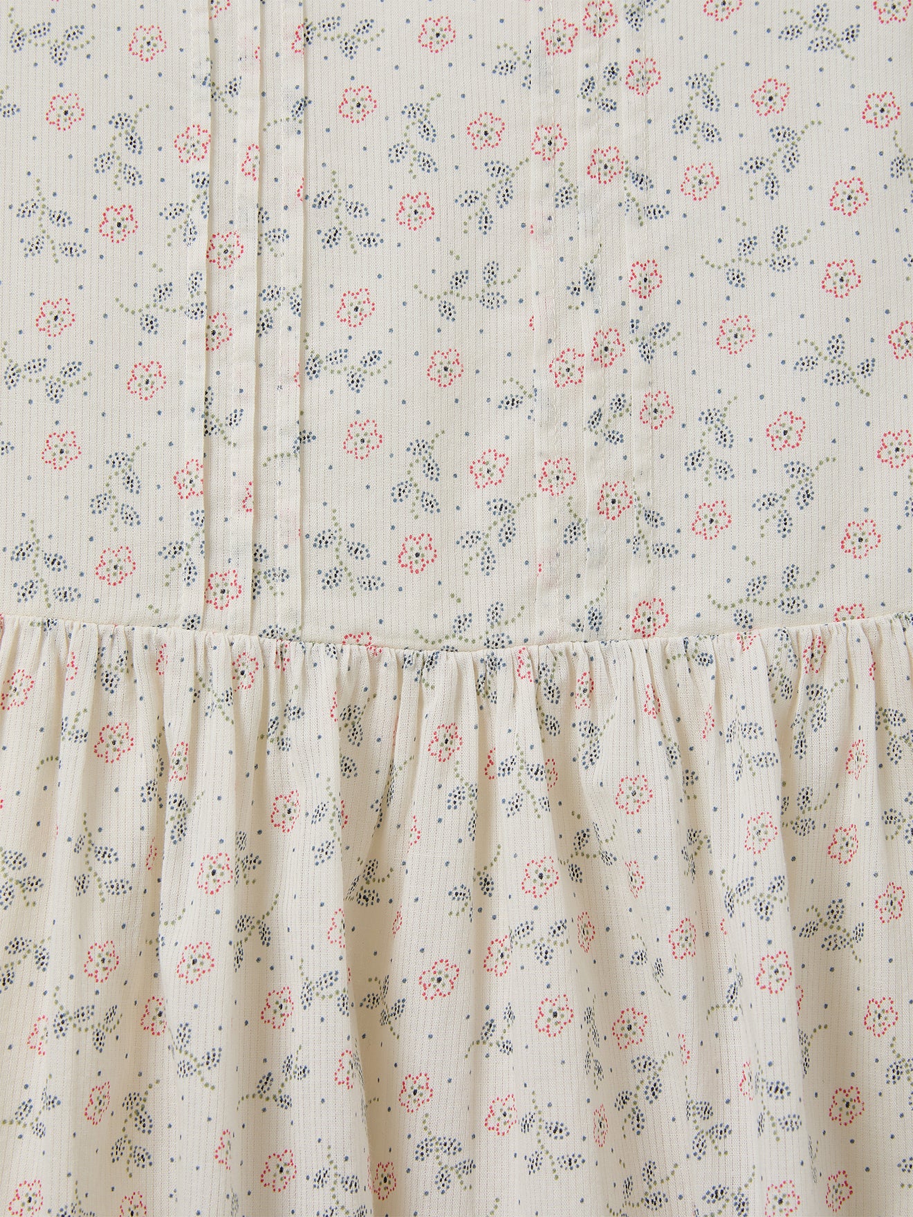 Mädchenkleid mit Druckmuster « Lily »