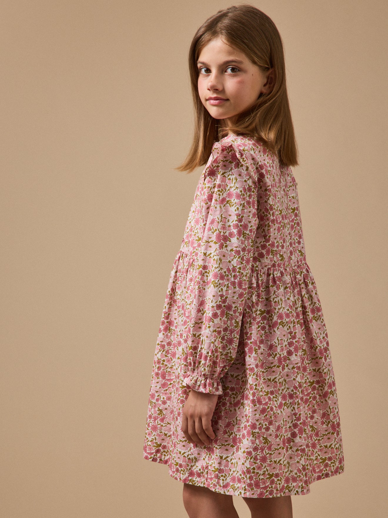 Mädchenkleid aus Liberty®-Stoff