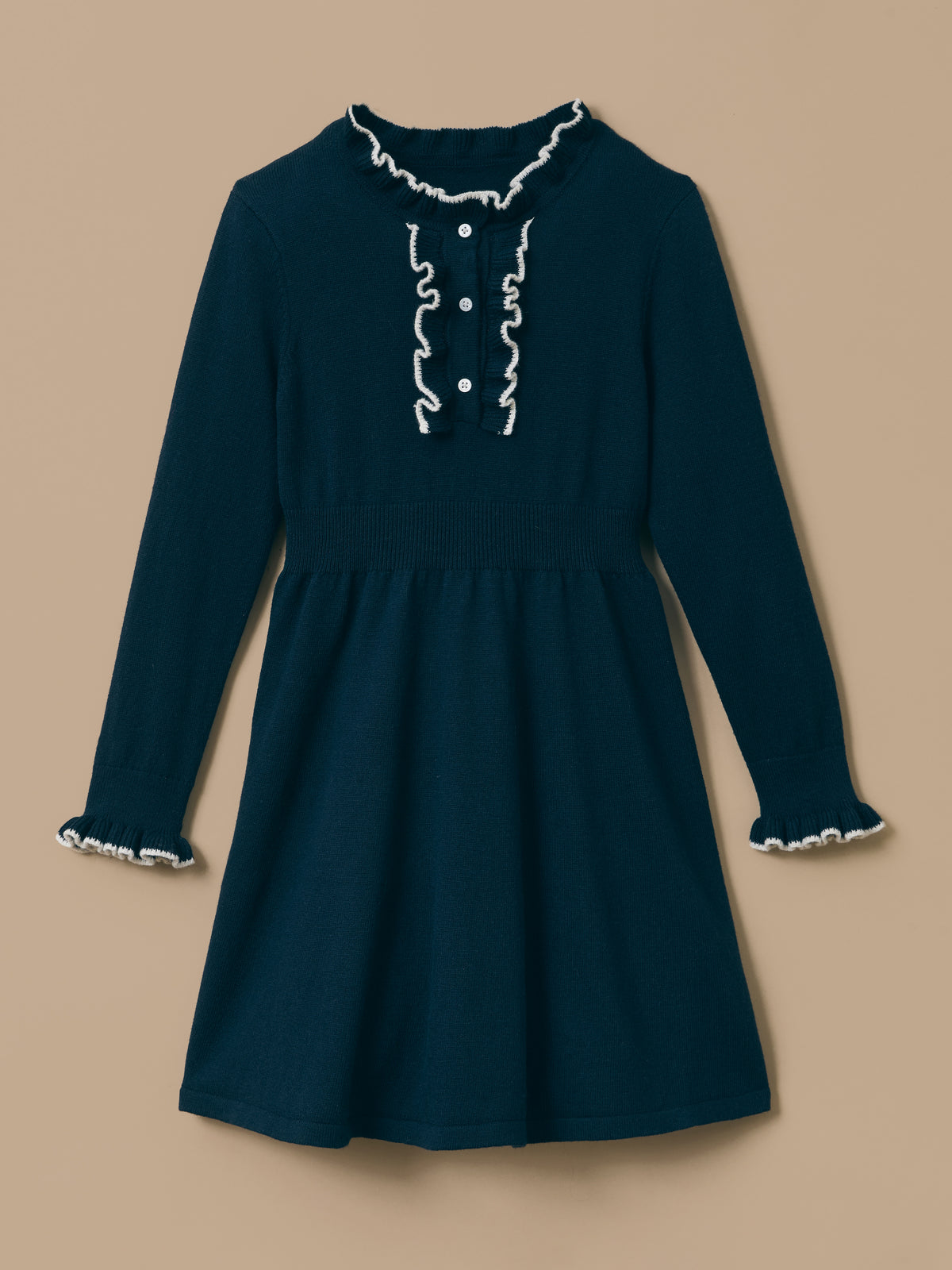Mädchen-Strickkleid