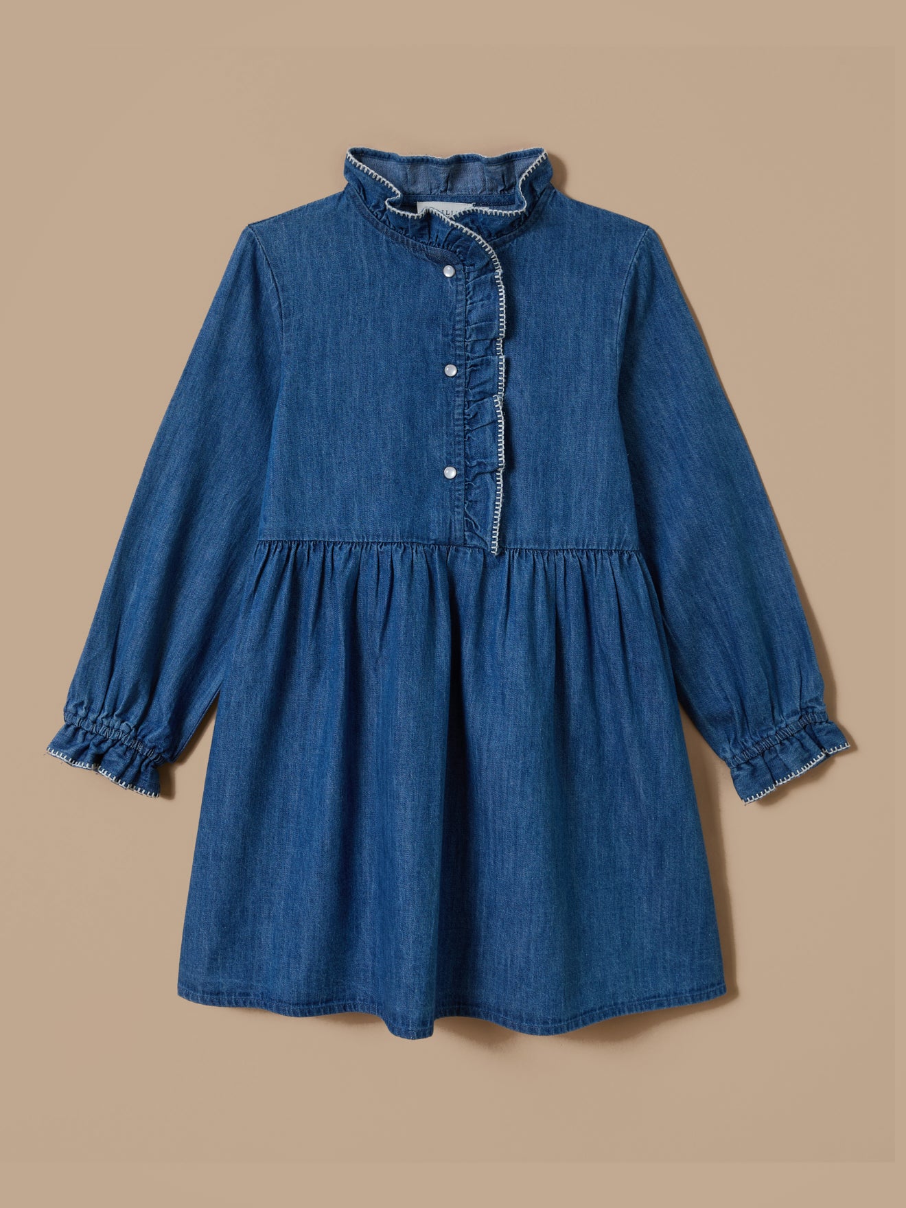 Mädchenkleid, aus Denim