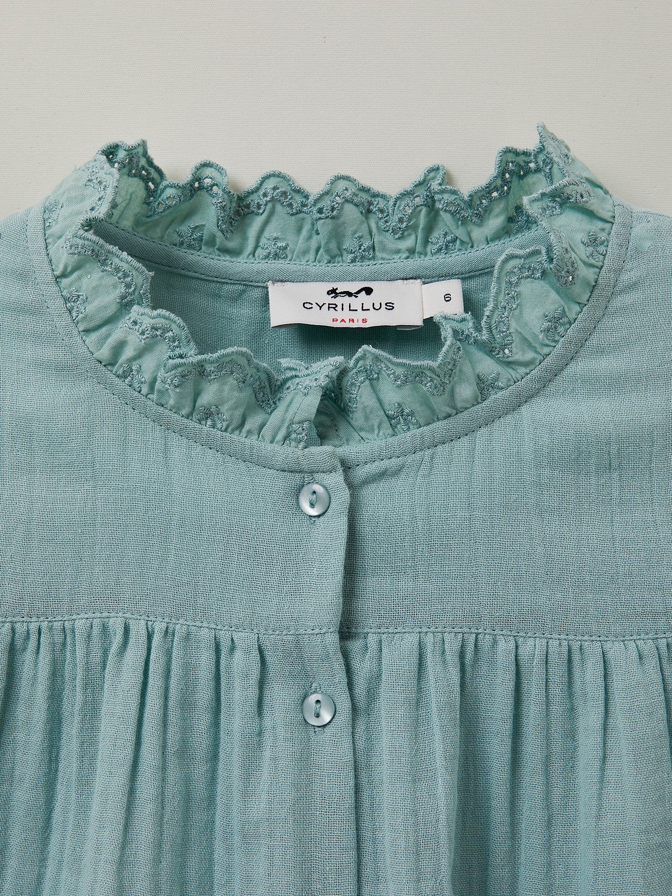 Chemise Fille en gaze - Coton biologique