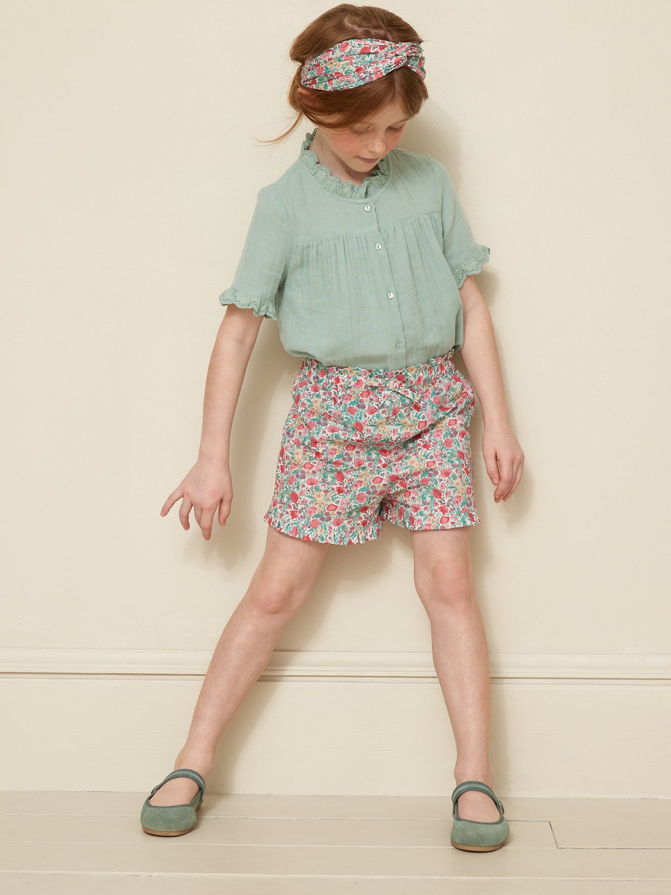 Chemise Fille en gaze - Coton biologique