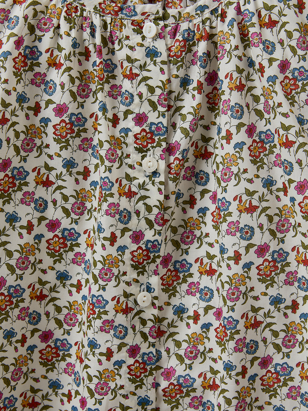 Chemise Fille en tissu Liberty Aisha