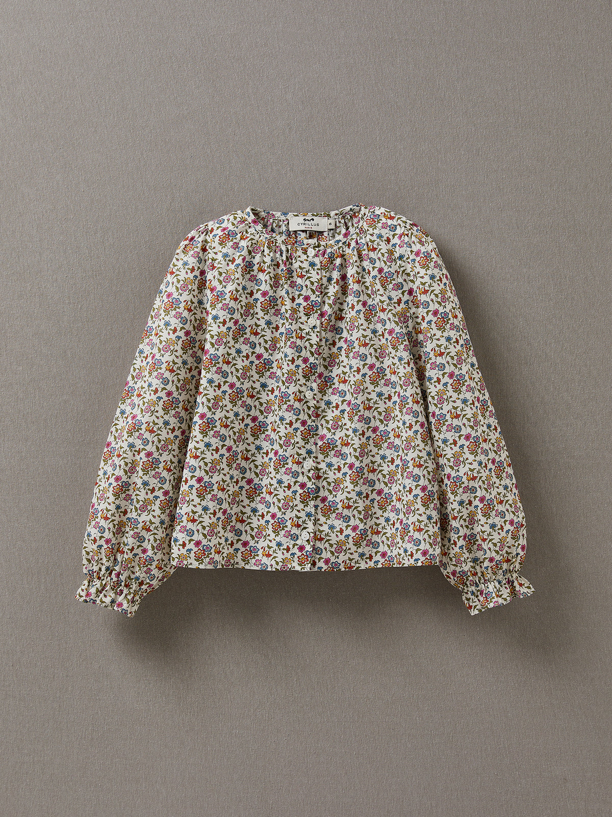 Chemise Fille en tissu Liberty Aisha