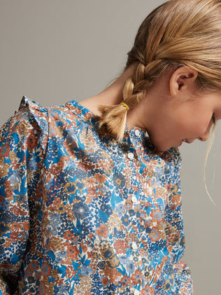 Chemise Fille en tissu Liberty Margareth